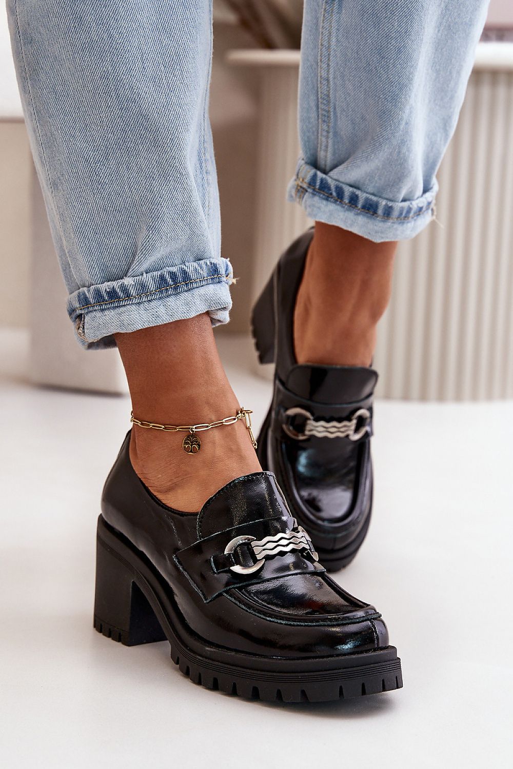  Pantofi cu toc model 199810 Step in style 