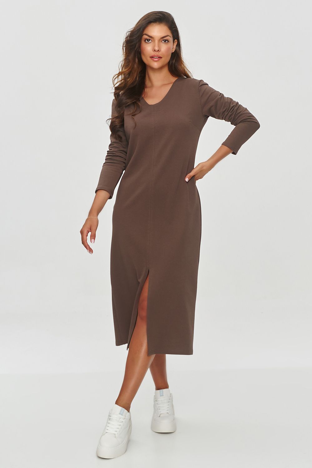  Rochie de zi model 200063 Makadamia 