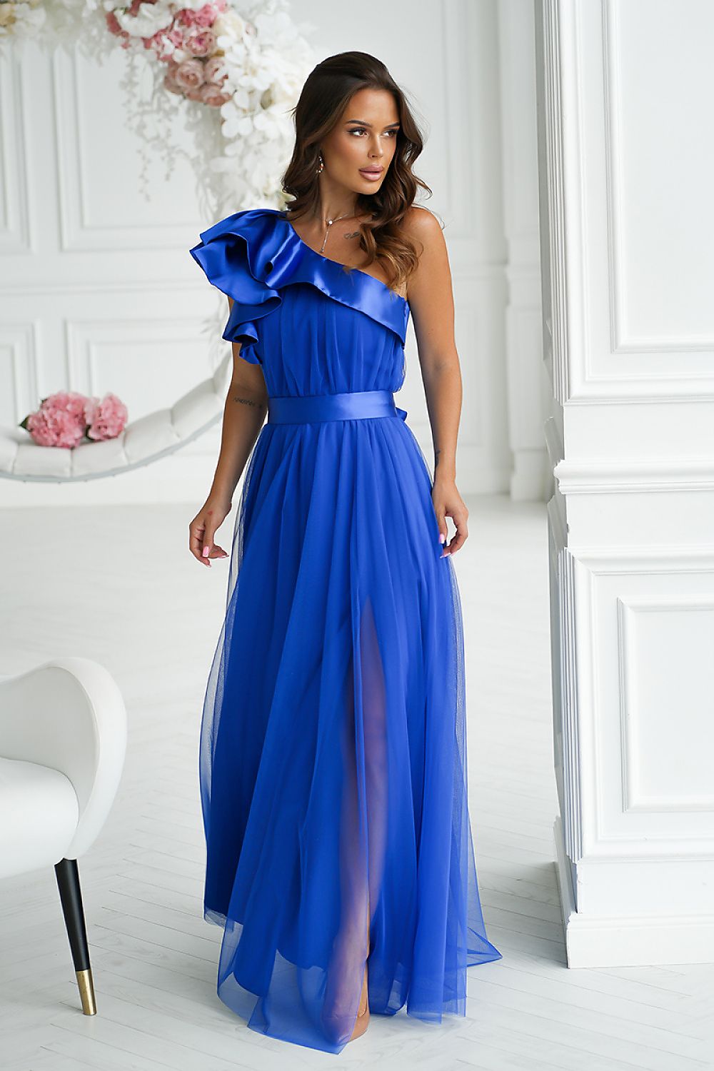  Rochie lungă model 200243 Bicotone 