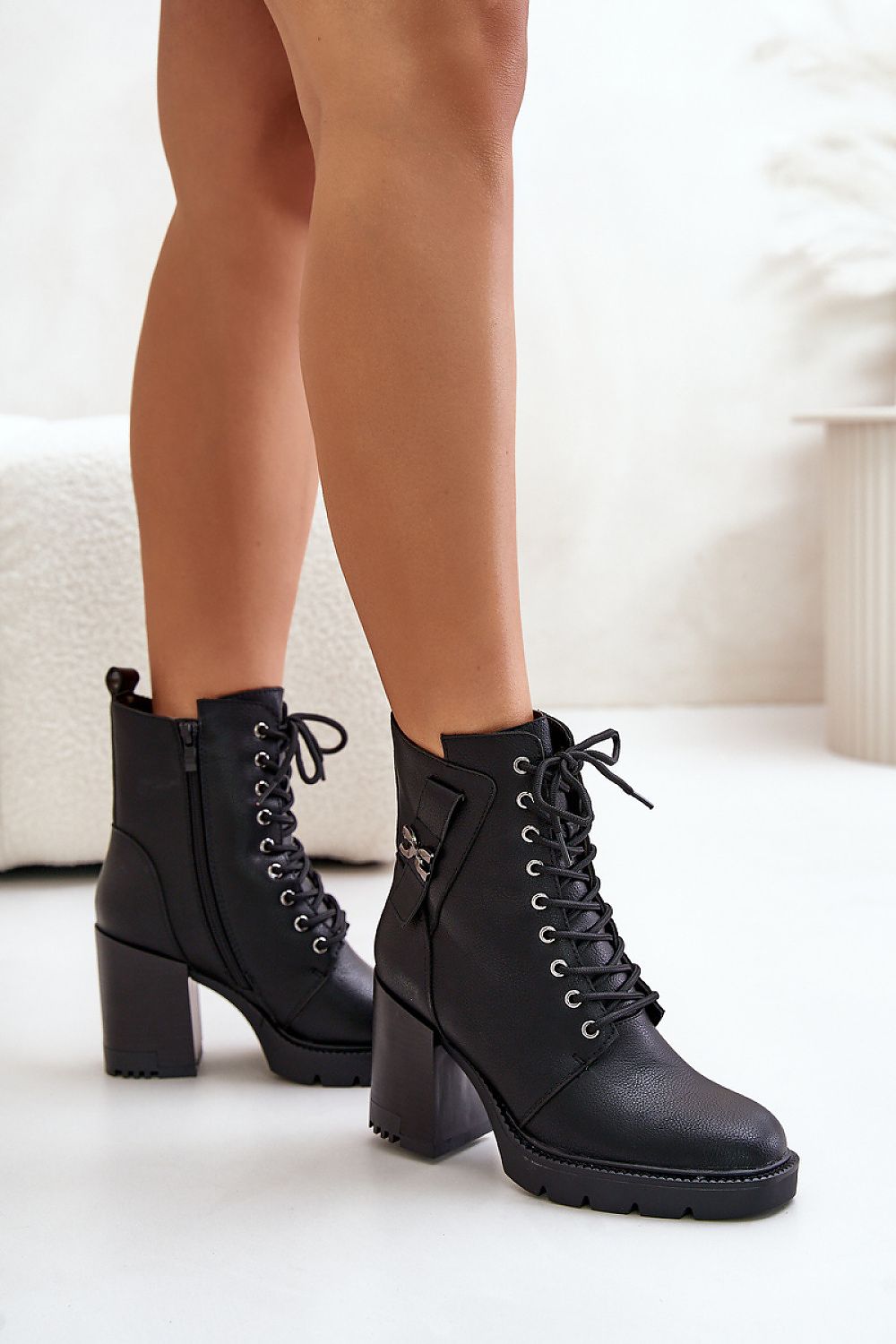  Botine cu toc model 201004 Step in style 