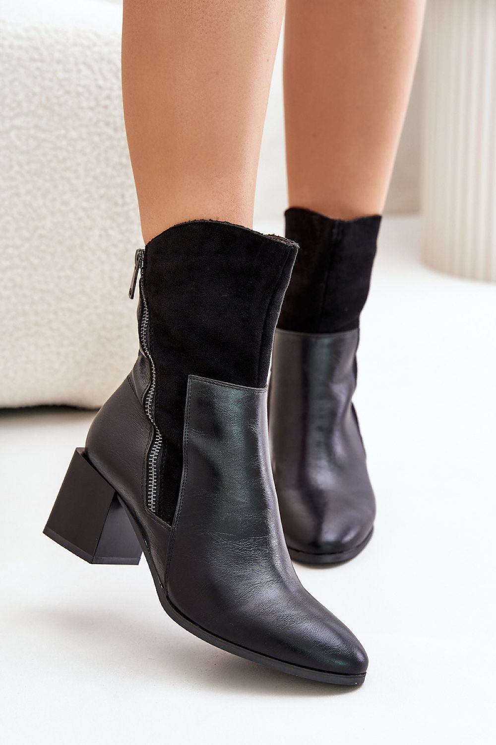  Botine cu toc model 201006 Step in style 