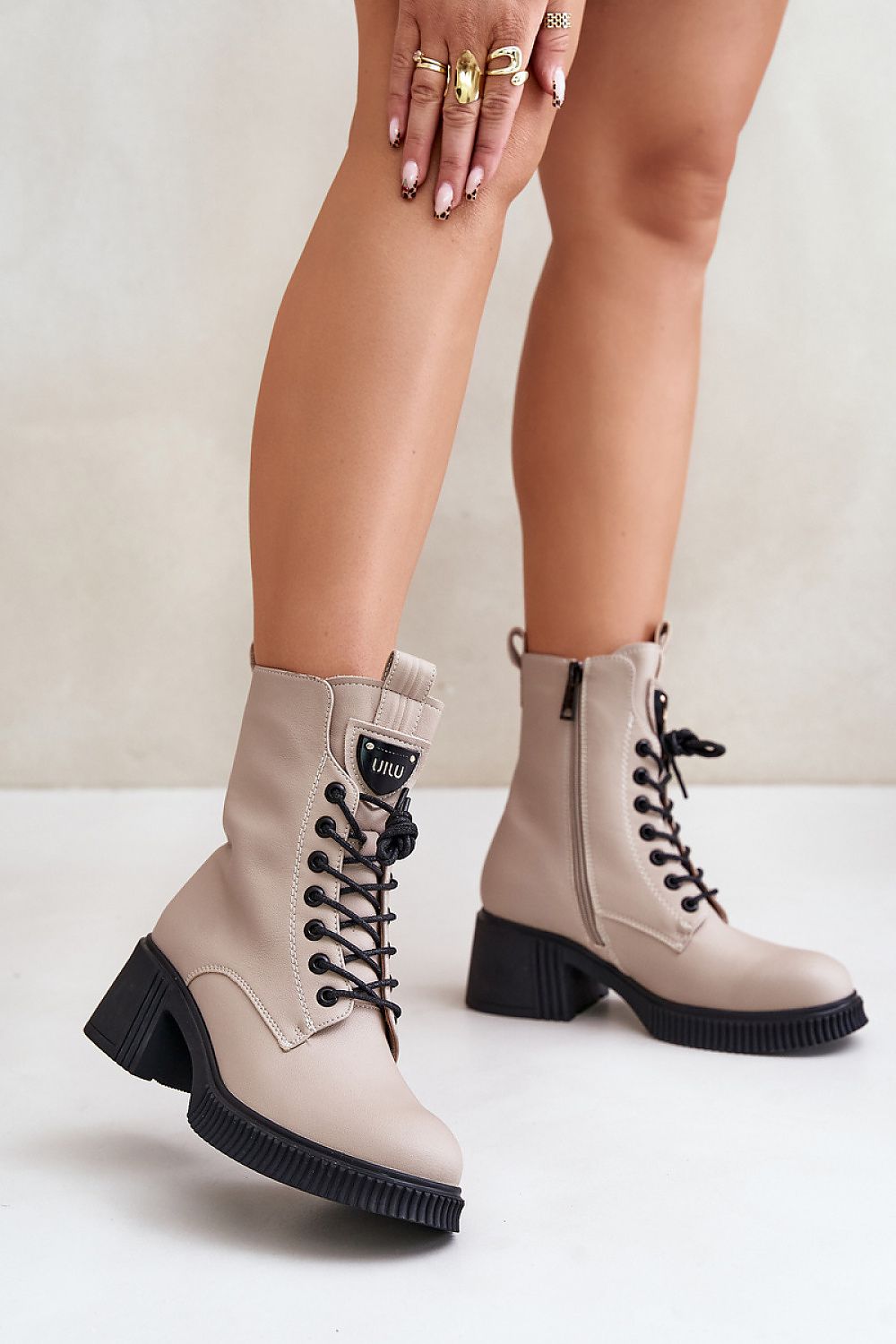  Botine cu toc model 201012 Step in style 