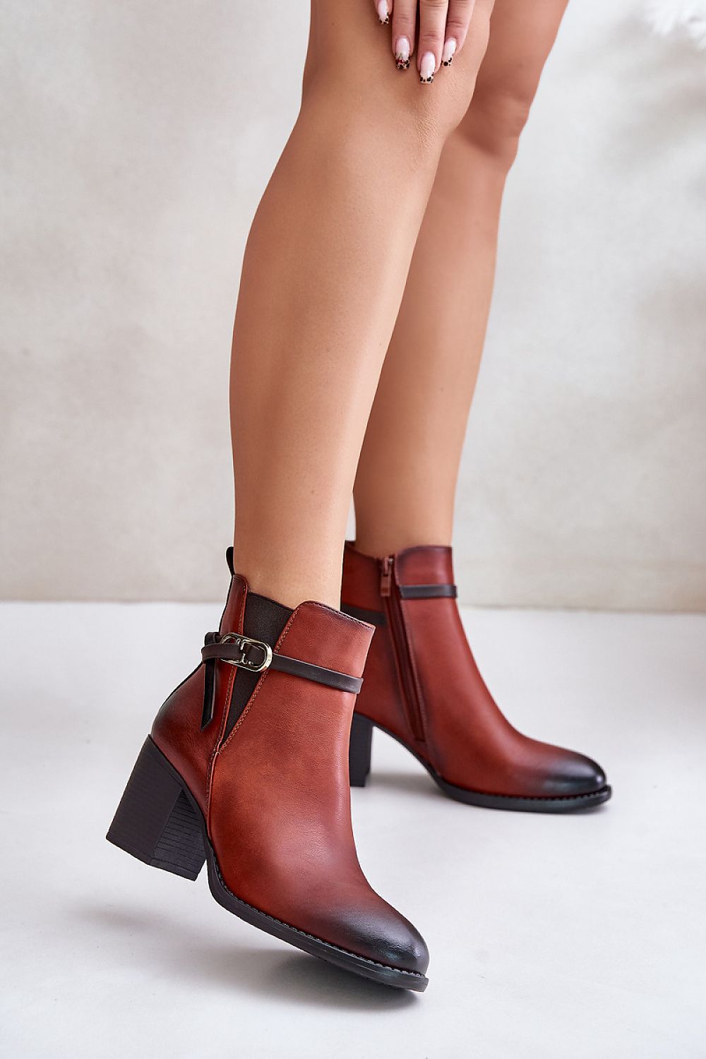  Botine cu toc model 201163 Step in style 
