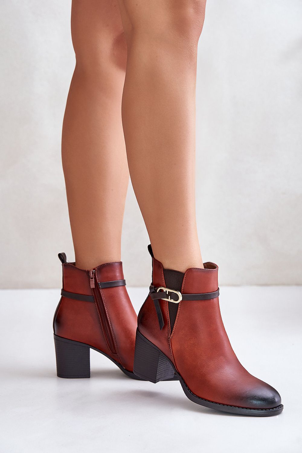  Botine cu toc model 201163 Step in style 