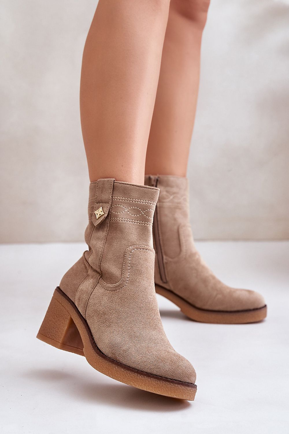  Botine cu toc model 201168 Step in style 