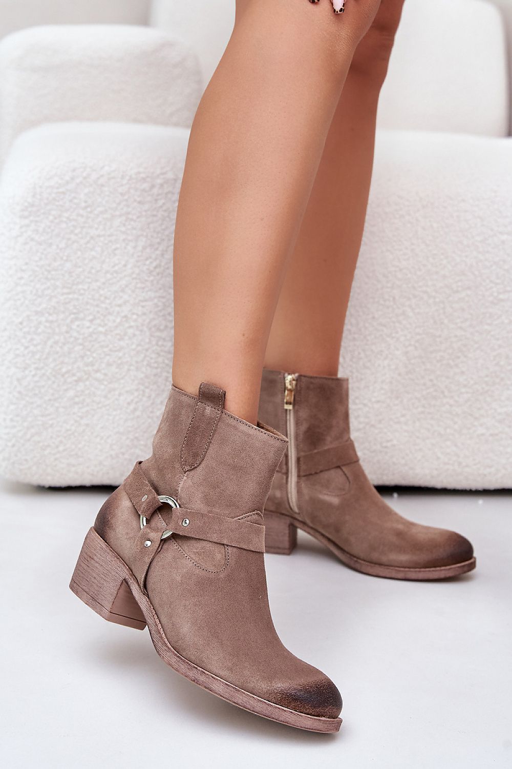  Botine cu toc model 201176 Step in style 