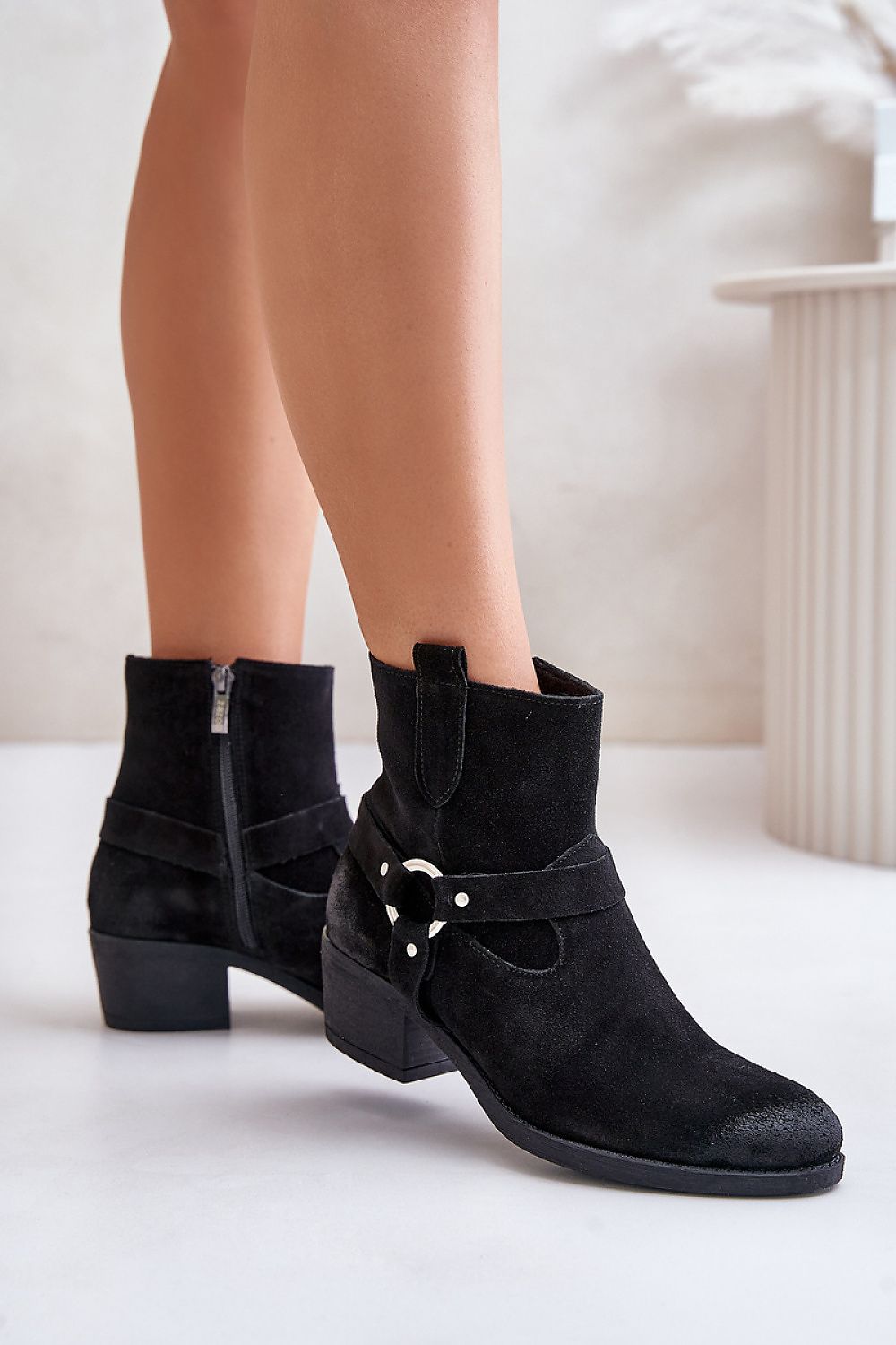  Botine cu toc model 201177 Step in style 