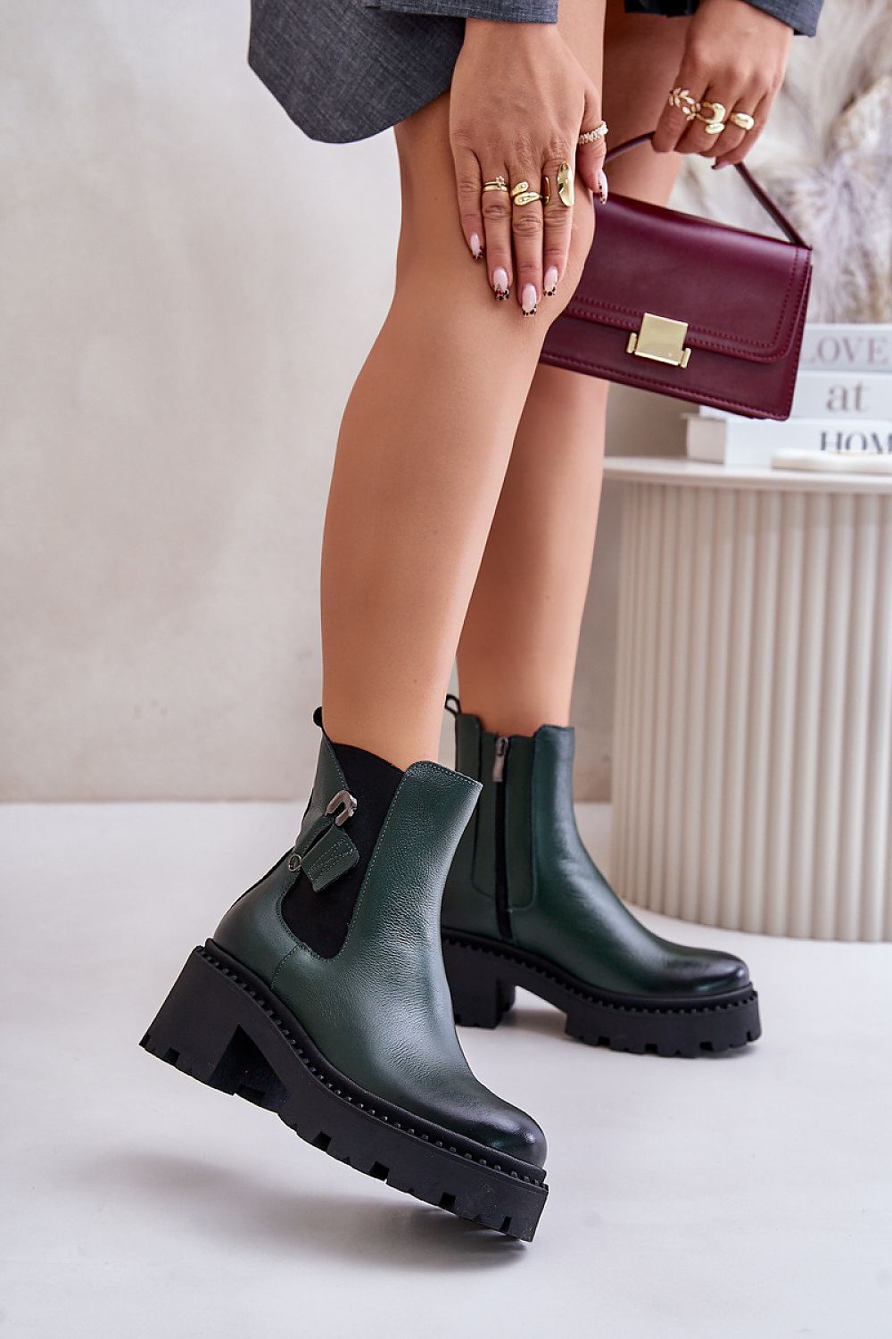  Botine cu toc model 201178 Step in style 