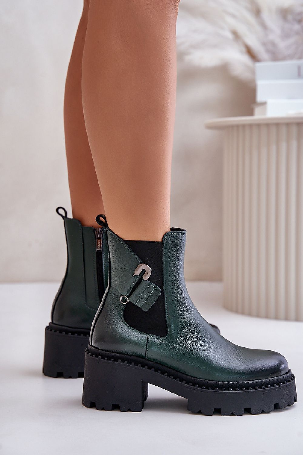  Botine cu toc model 201178 Step in style 