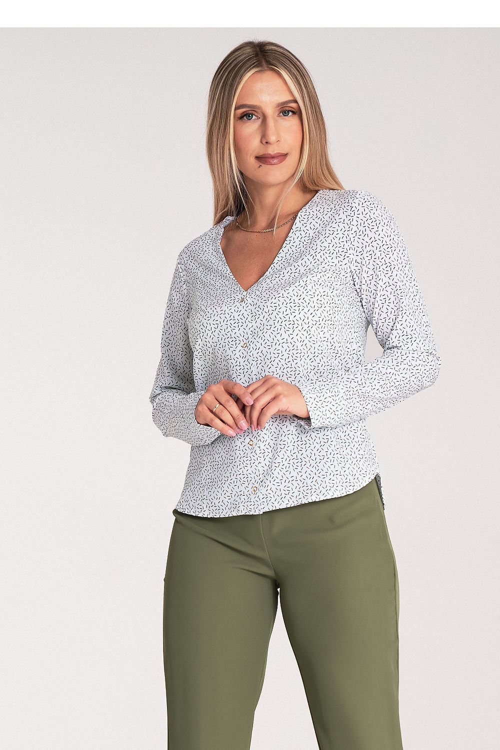  Cămaşă cu mânecă lungă model 201463 Figl 