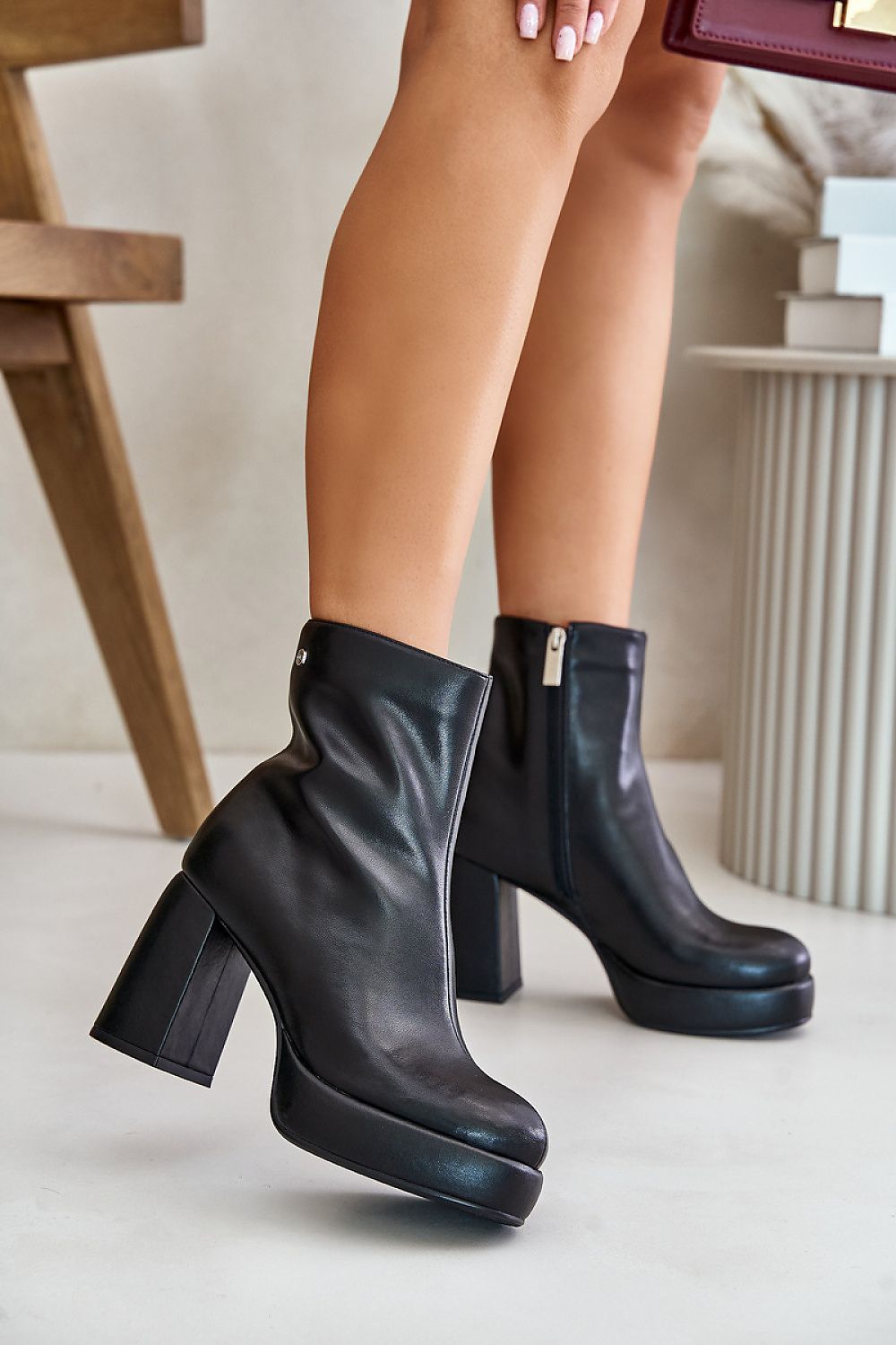  Botine cu toc model 201535 Step in style 