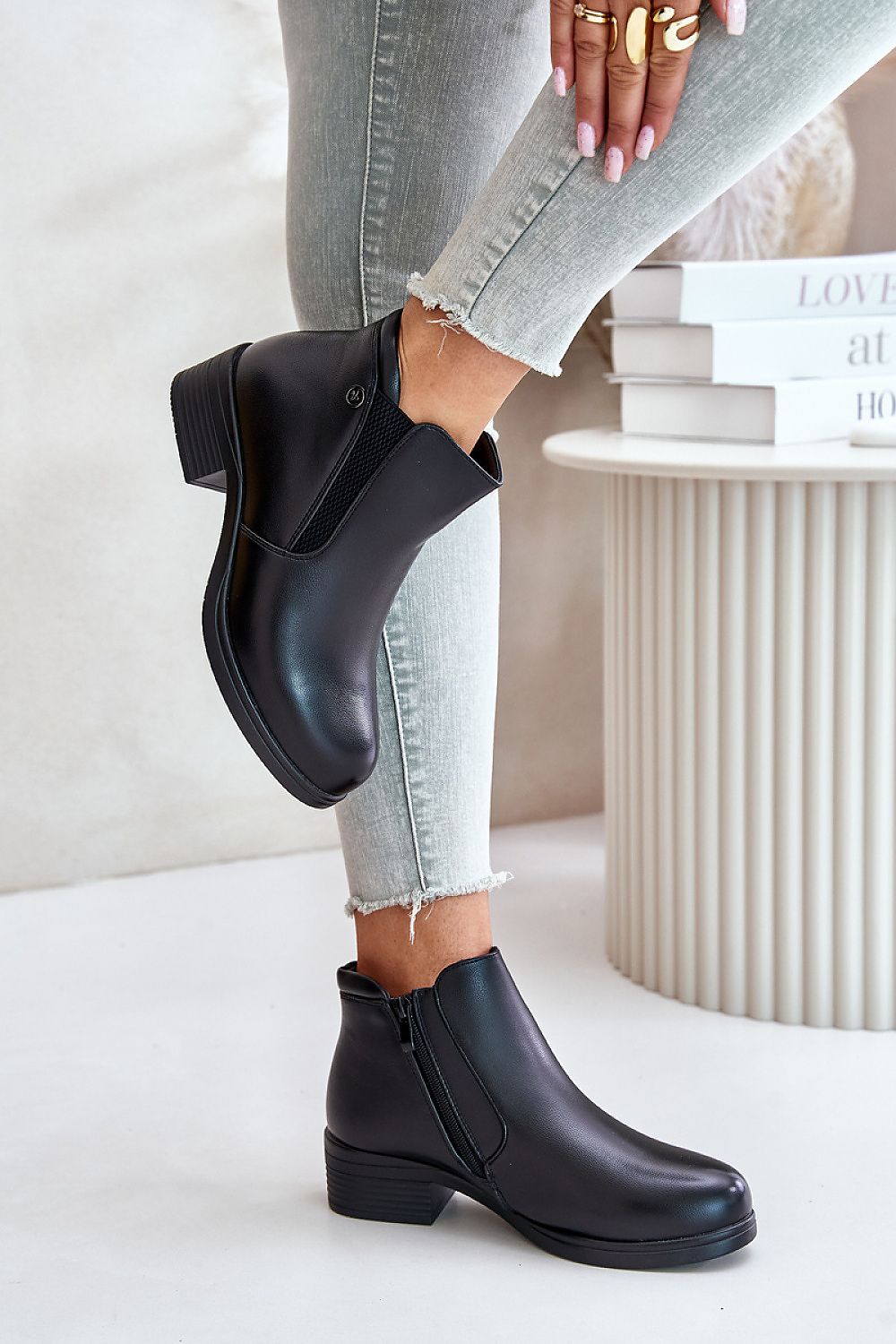  Botine cu toc model 201683 Step in style 