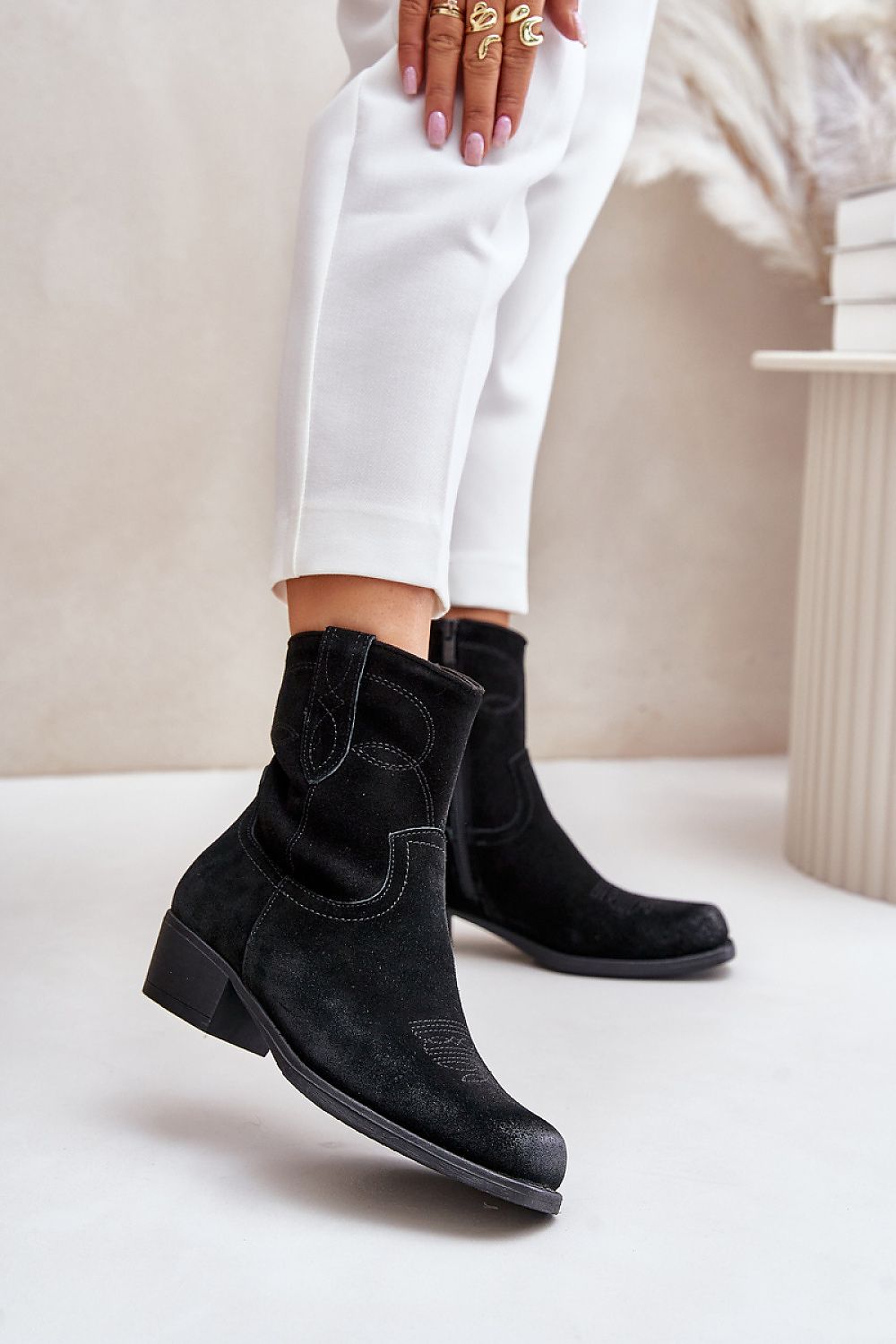  Botine cu toc model 201694 Step in style 