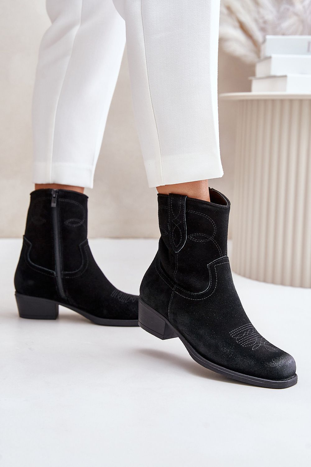  Botine cu toc model 201694 Step in style 