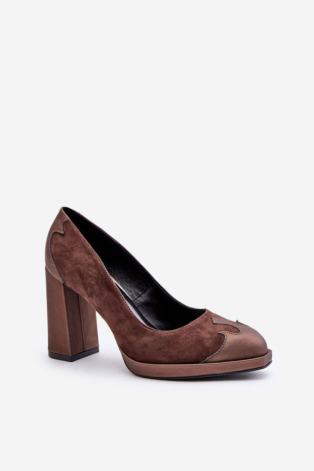  Pantofi dcu toc gros model 201728 Step in style 