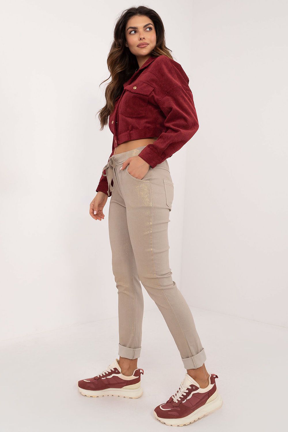  Pantaloni de damă model 201865 Italy Moda 