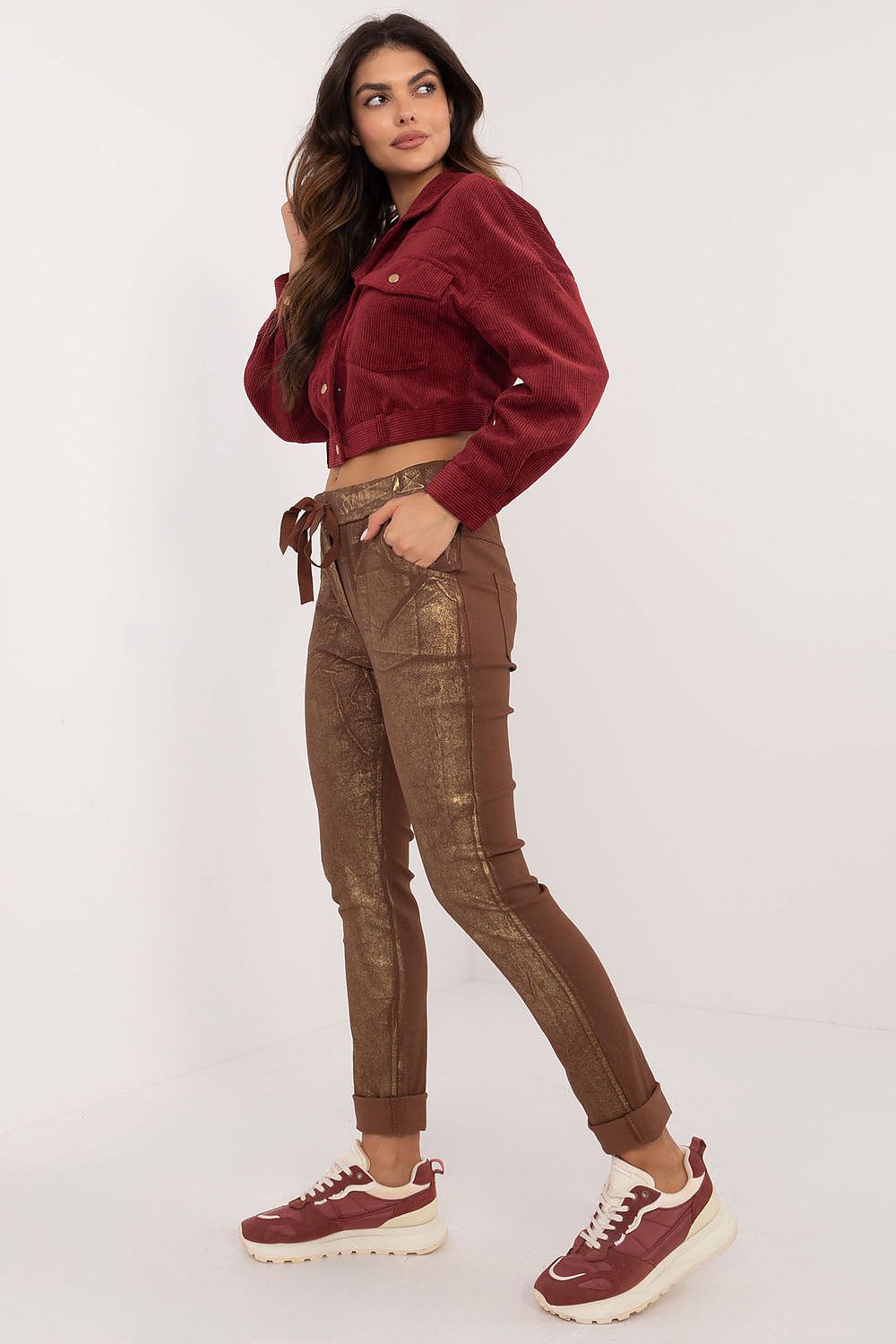 Pantaloni de damă model 201867 Italy Moda 