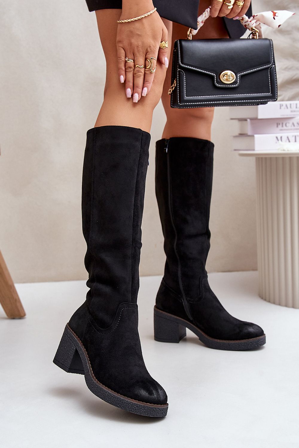  Cizme cu toc model 202103 Step in style 
