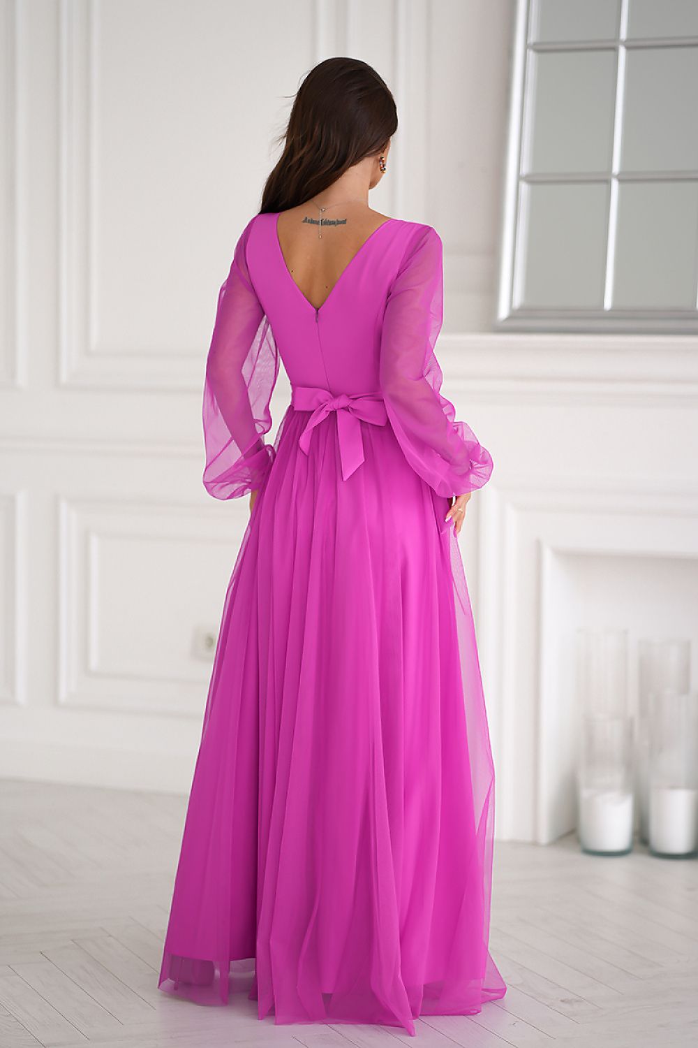  Rochie lungă model 202459 Bicotone 
