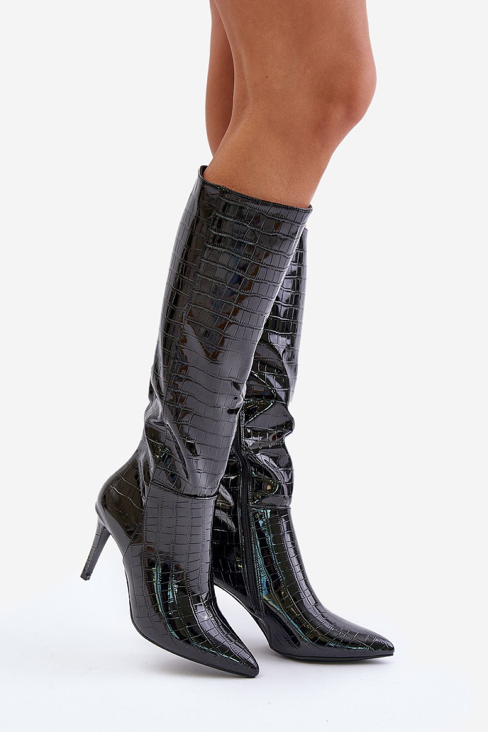  Cizme cu toc model 202608 Step in style 