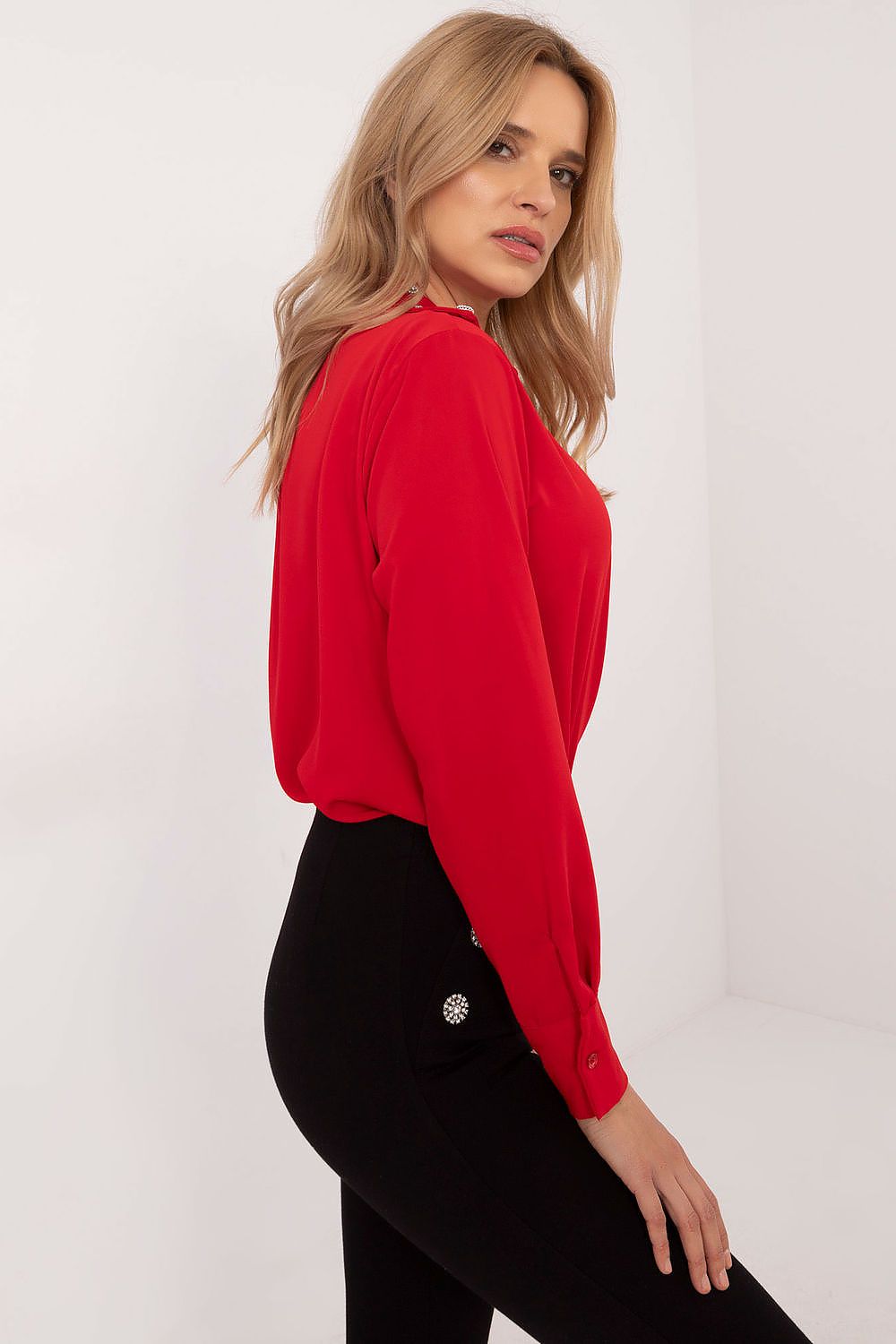 Cămaşă cu mânecă lungă model 203400 Italy Moda 