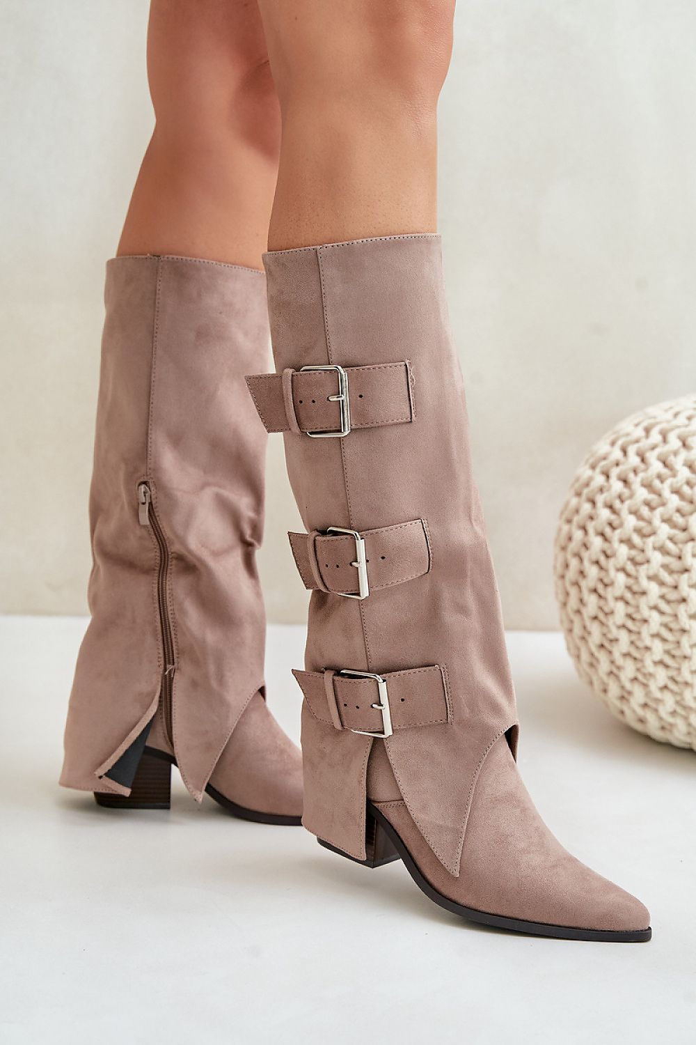  Cizme cu toc model 203505 Step in style 