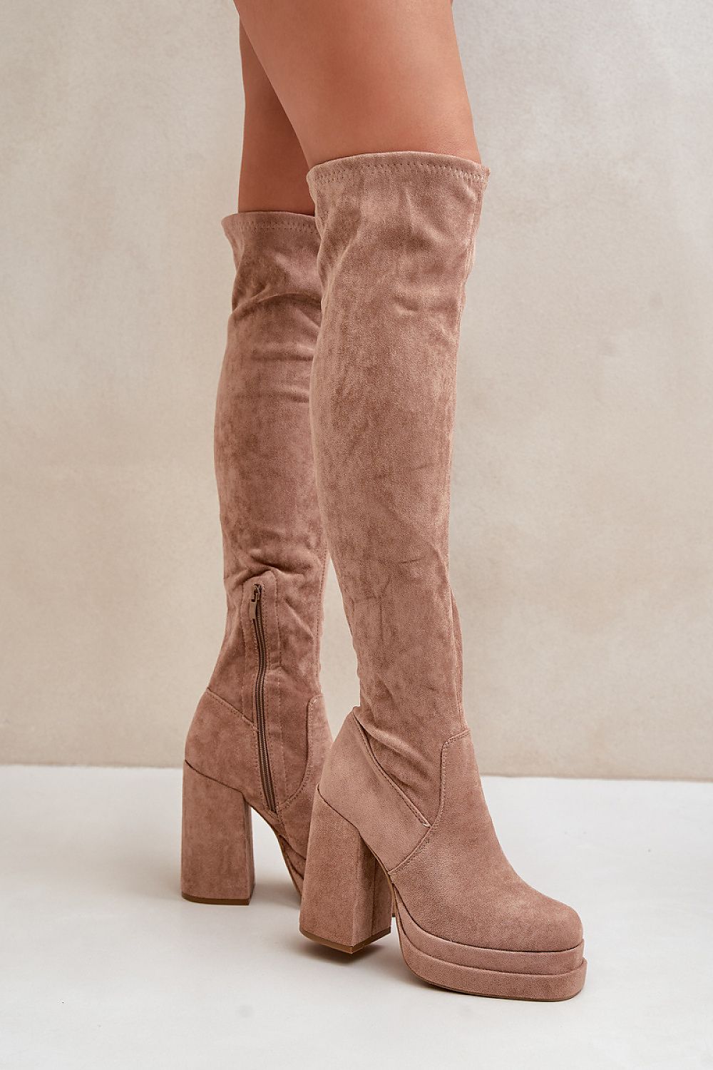  Cizme cu toc model 203518 Step in style 