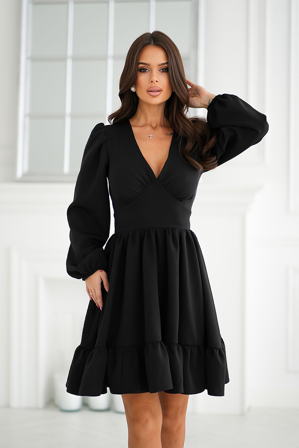  Rochie elegantă model 203644 Bicotone 