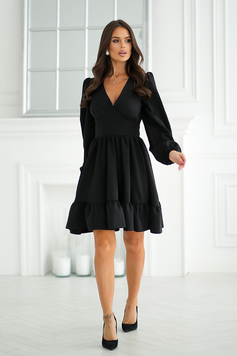 Rochie elegantă model 203644 Bicotone 