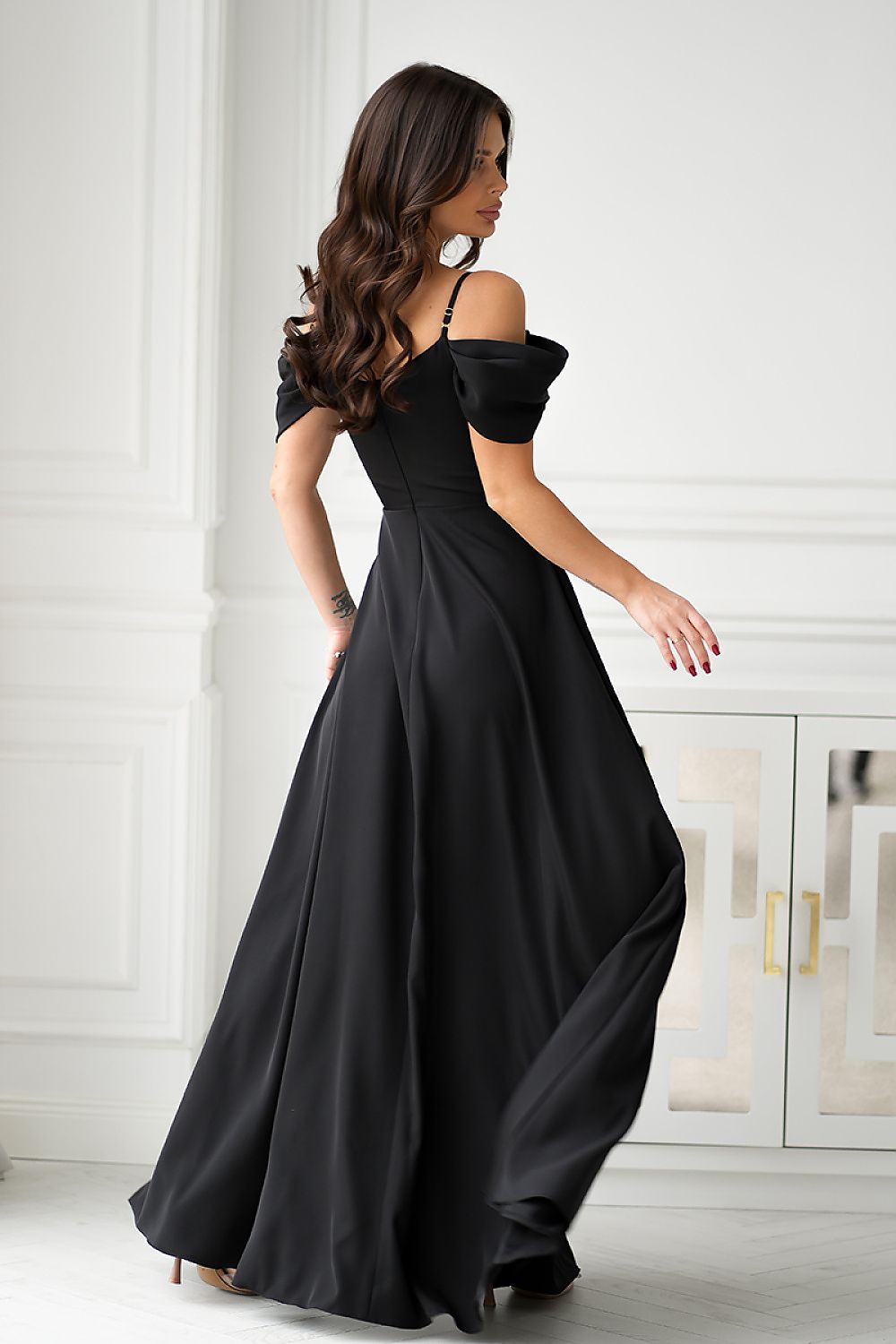  Rochie lungă model 203758 Bicotone 