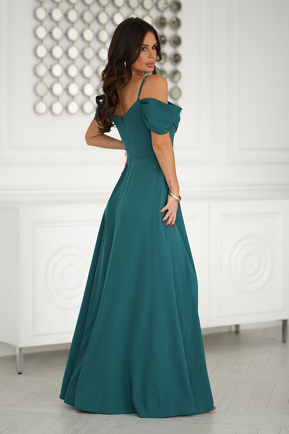  Rochie lungă model 203761 Bicotone 