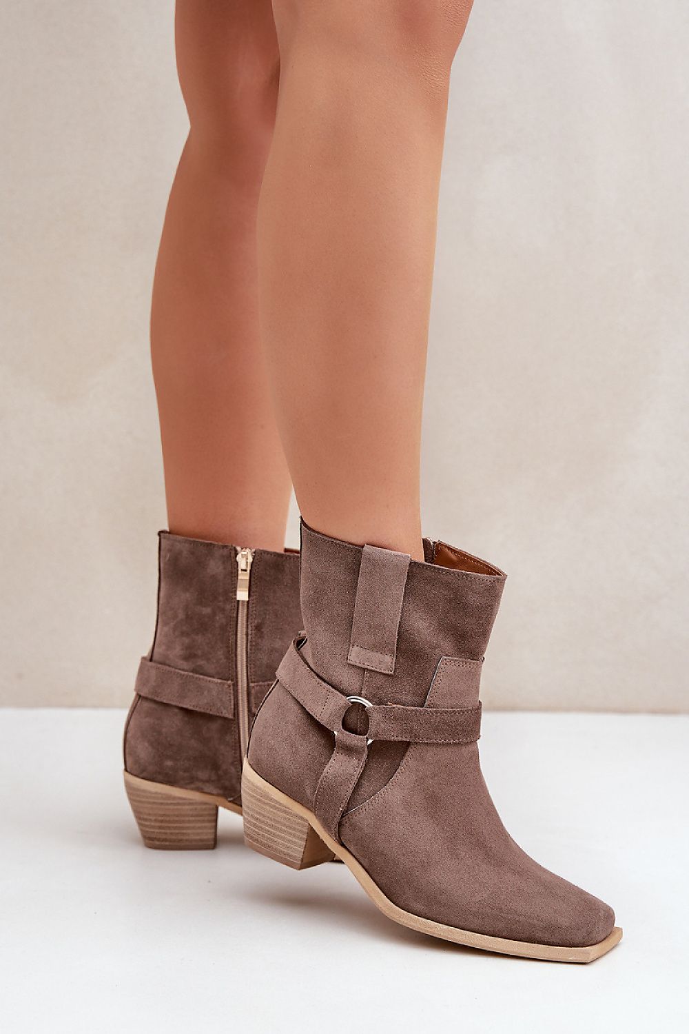 Botine cu toc model 203867 Step in style 