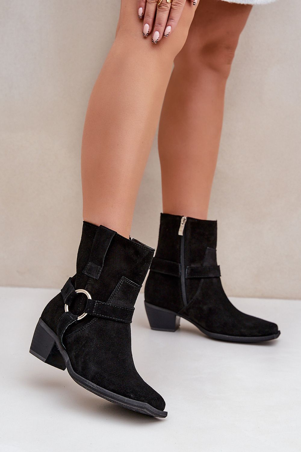  Botine cu toc model 203872 Step in style 