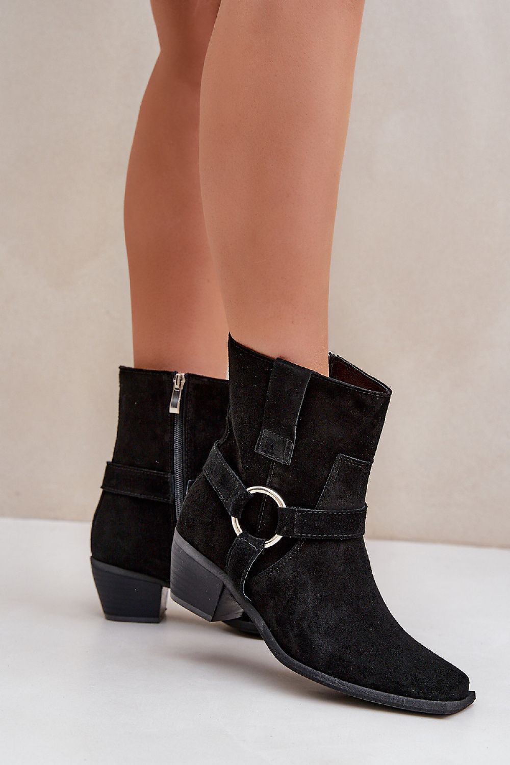  Botine cu toc model 203872 Step in style 