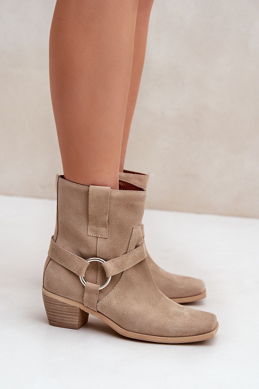  Botine cu toc model 203873 Step in style 