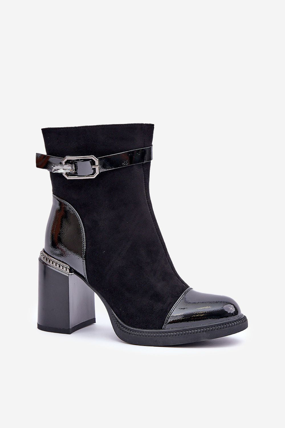  Botine cu toc model 203876 Step in style 