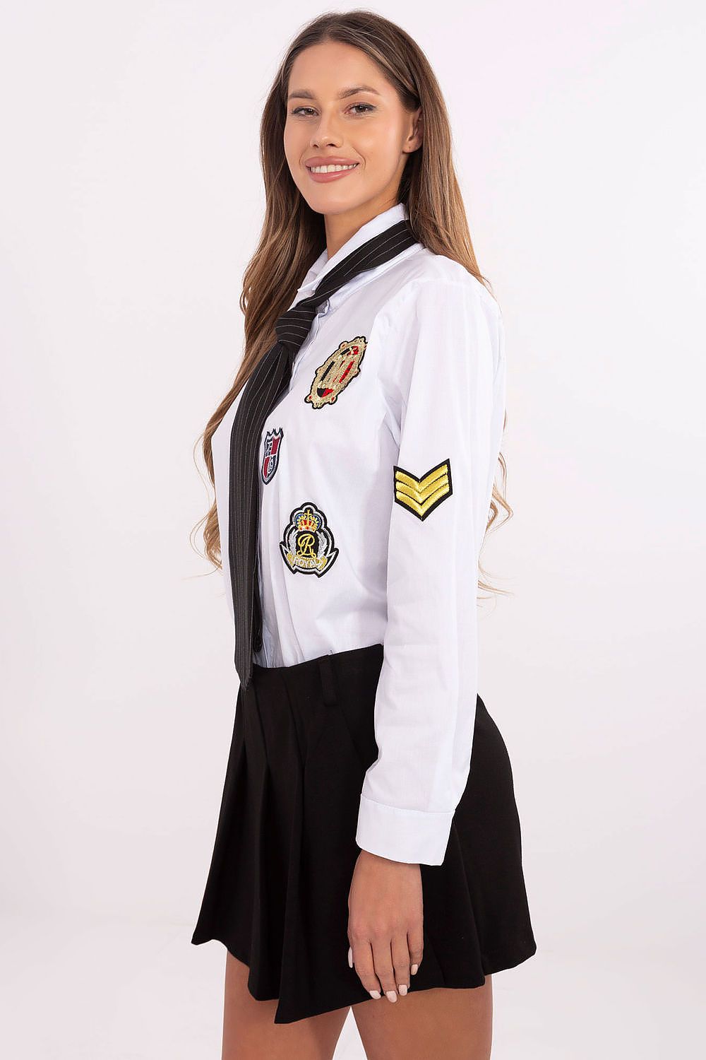  Cămaşă cu mânecă lungă model 203948 Italy Moda 