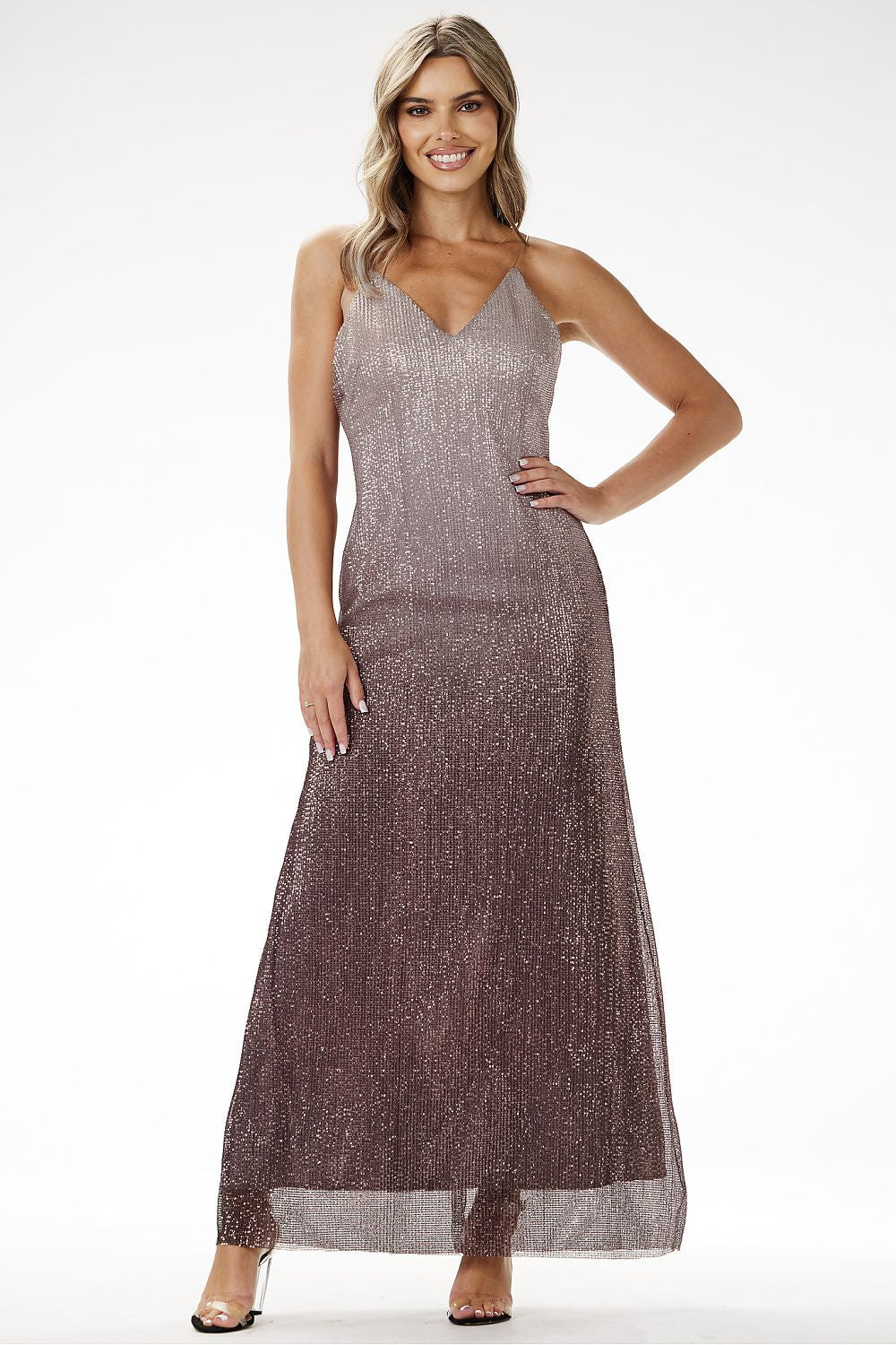  Rochie lungă model 204246 awama 