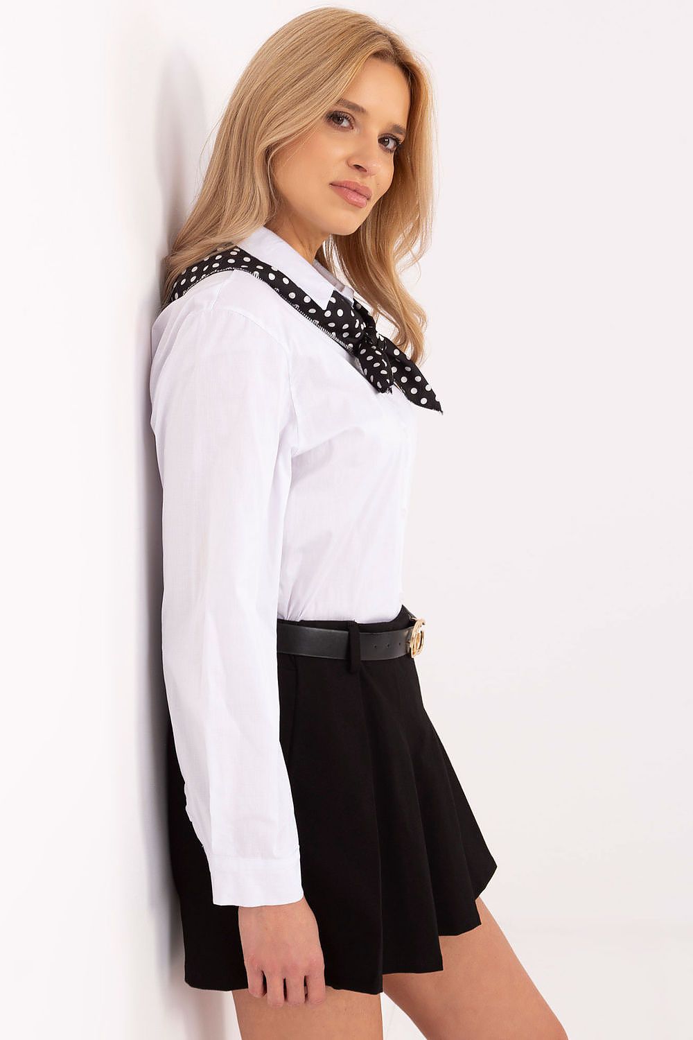  Cămaşă cu mânecă lungă model 204361 Italy Moda 