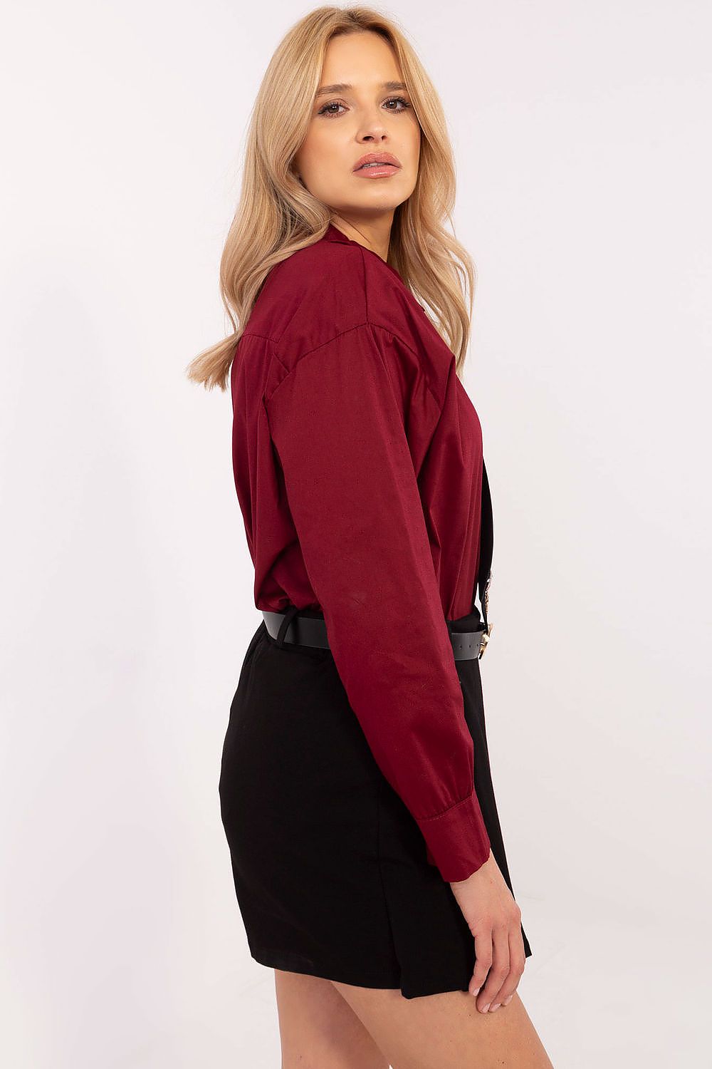  Cămaşă cu mânecă lungă model 204363 Italy Moda 