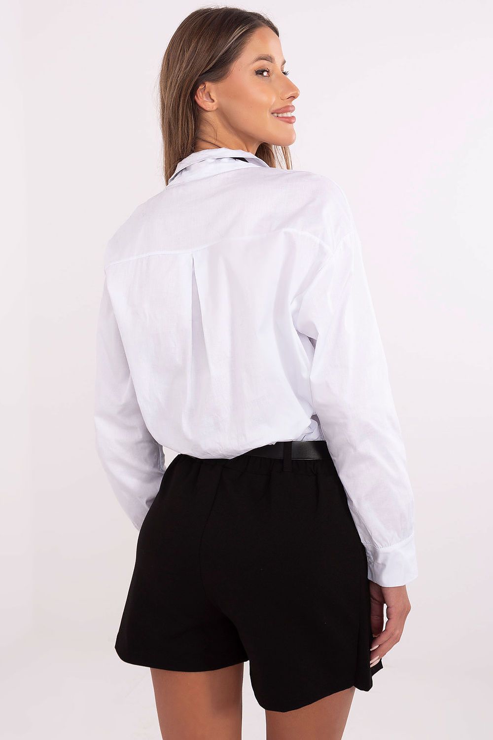  Cămaşă cu mânecă lungă model 204393 Italy Moda 