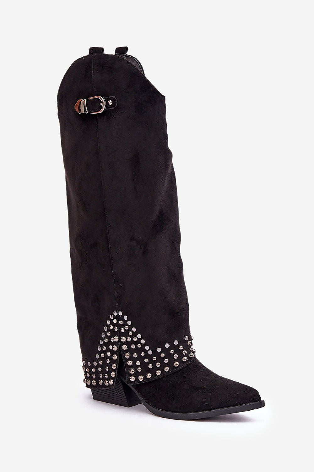  Cizme cu toc model 204658 Step in style 