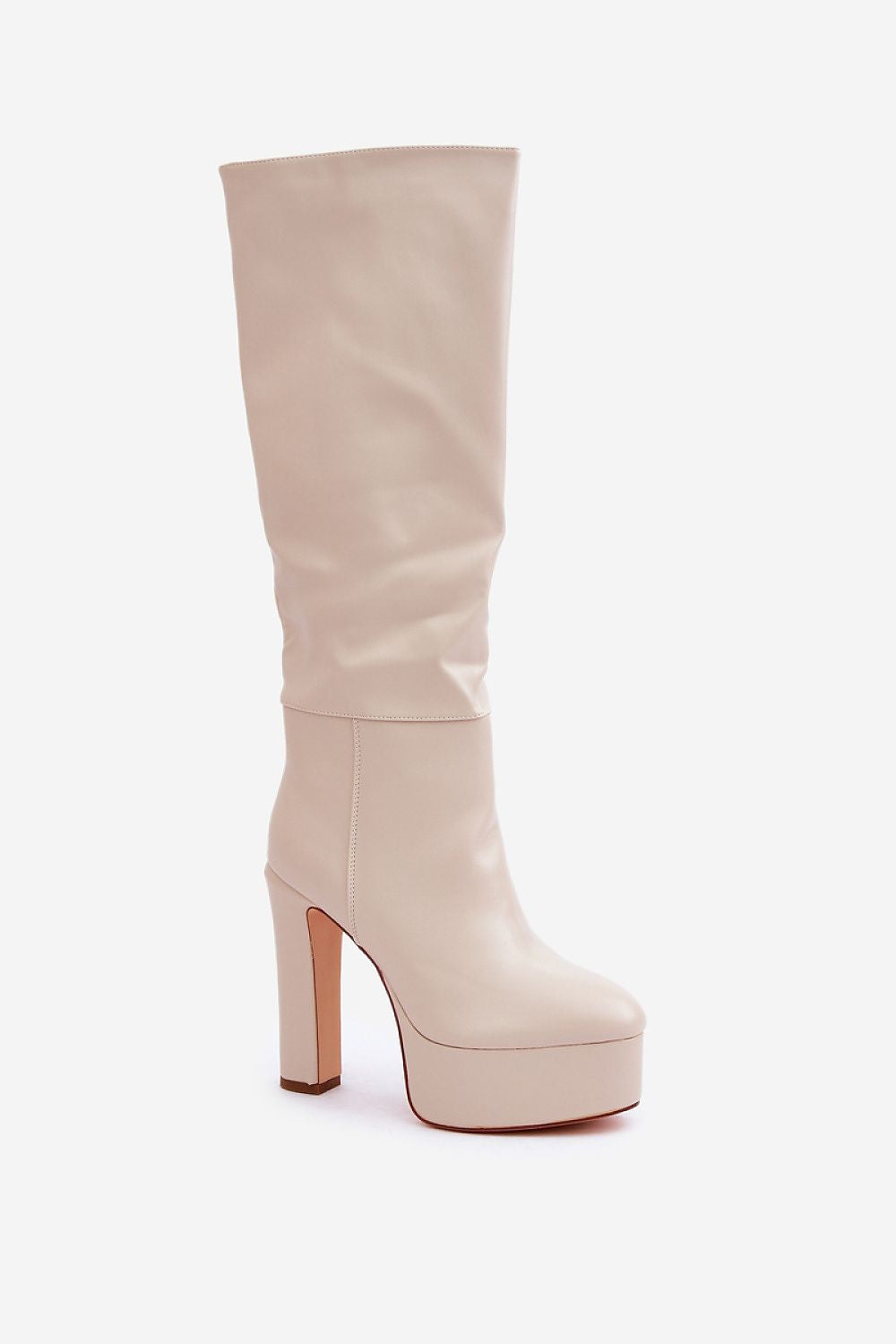  Cizme cu toc model 204661 Step in style 