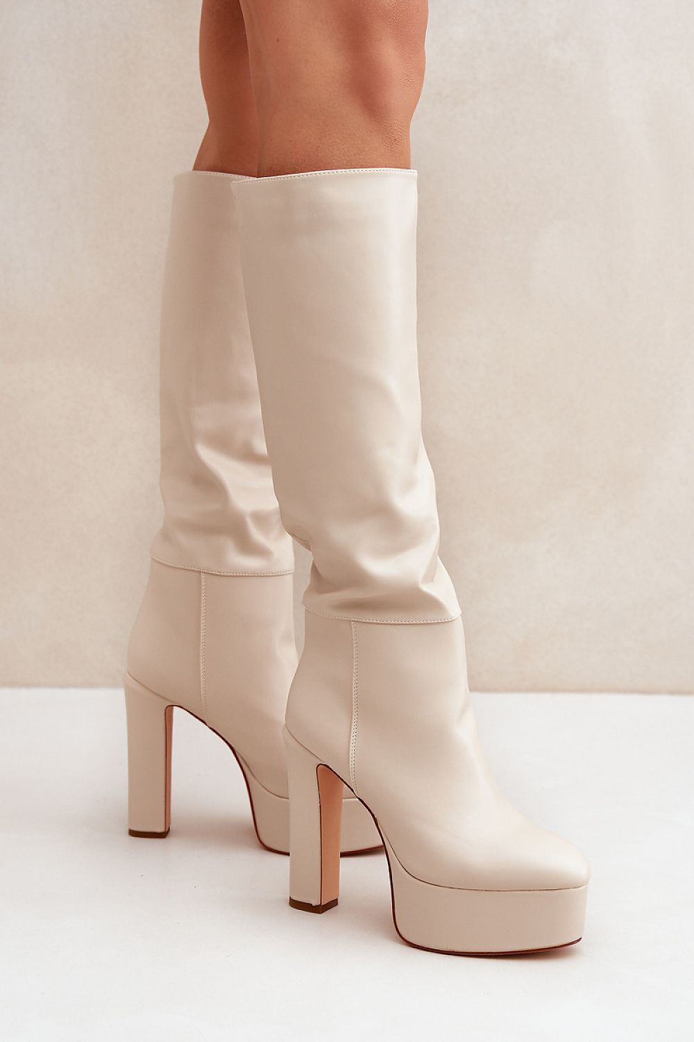 Cizme cu toc model 204661 Step in style 
