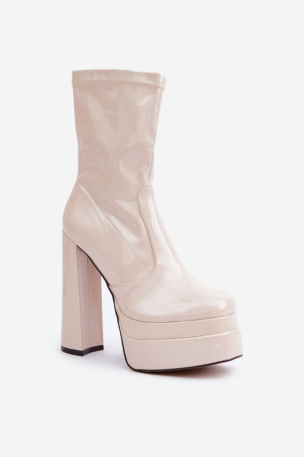  Botine cu toc model 204681 Step in style 
