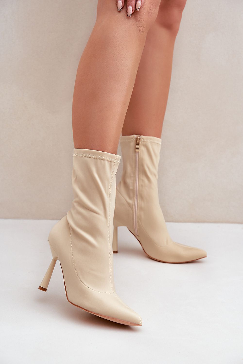 Botine cu toc model 204701 Step in style 