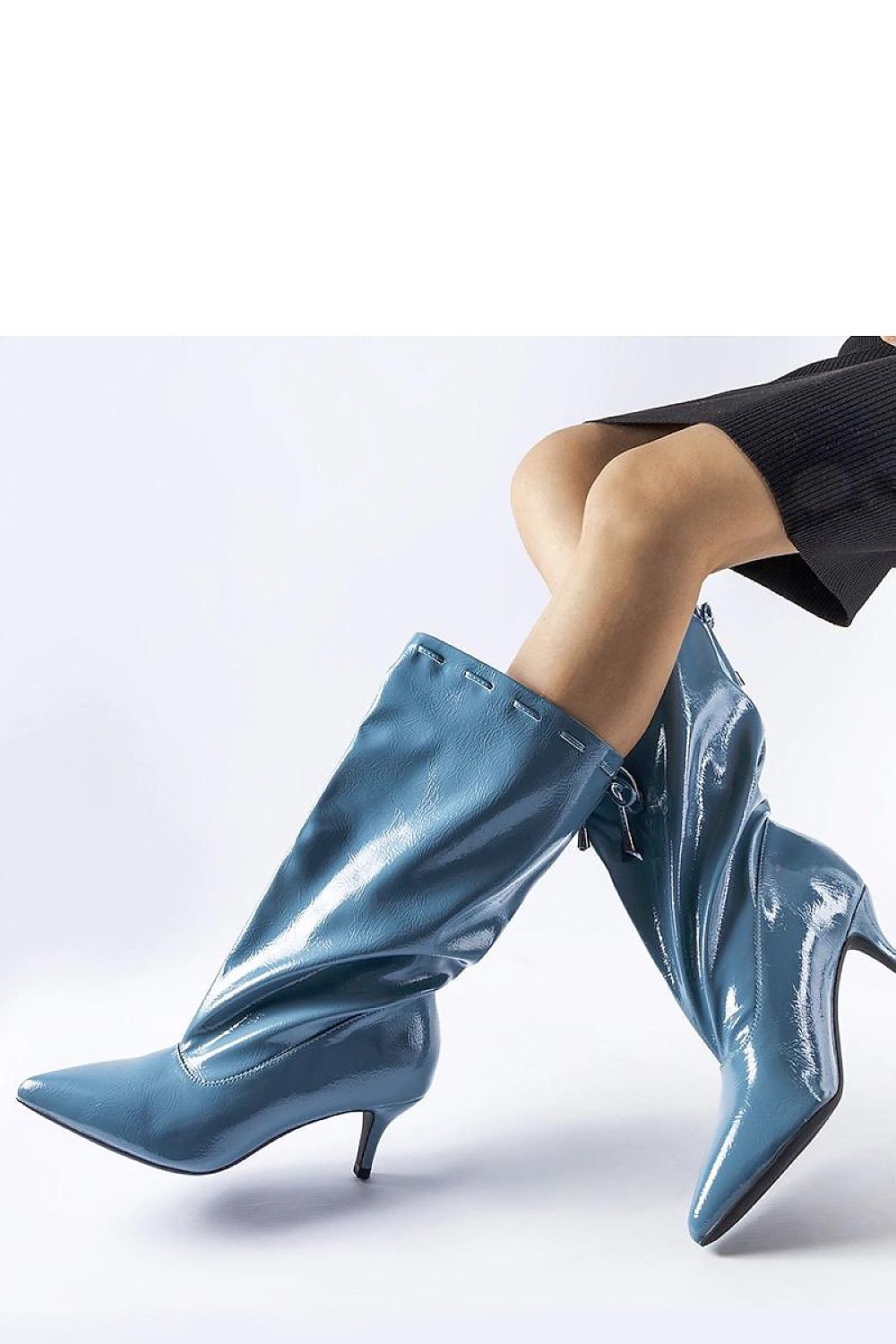  Botine cu toc model 204742 Solea 