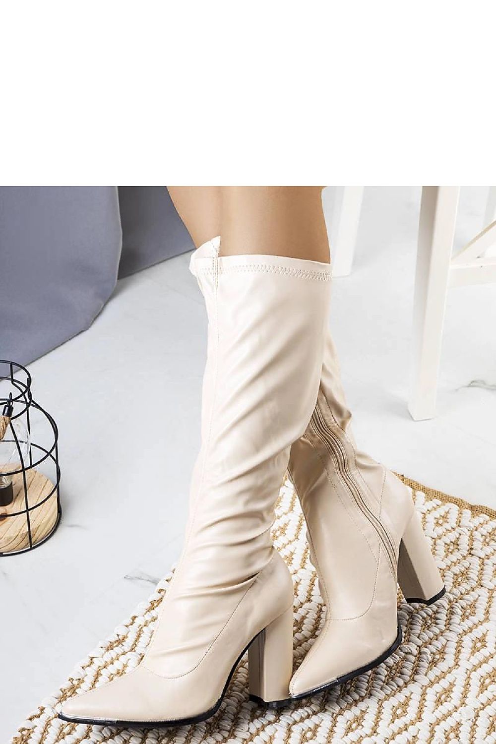  Cizme cu toc model 204775 Solea 