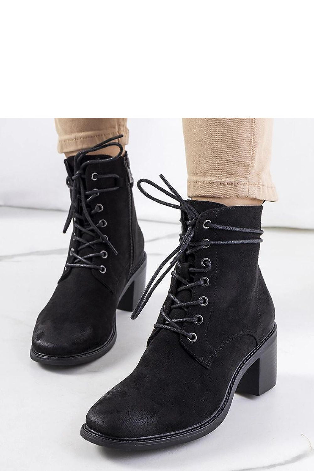  Botine cu toc model 204856 Solea 