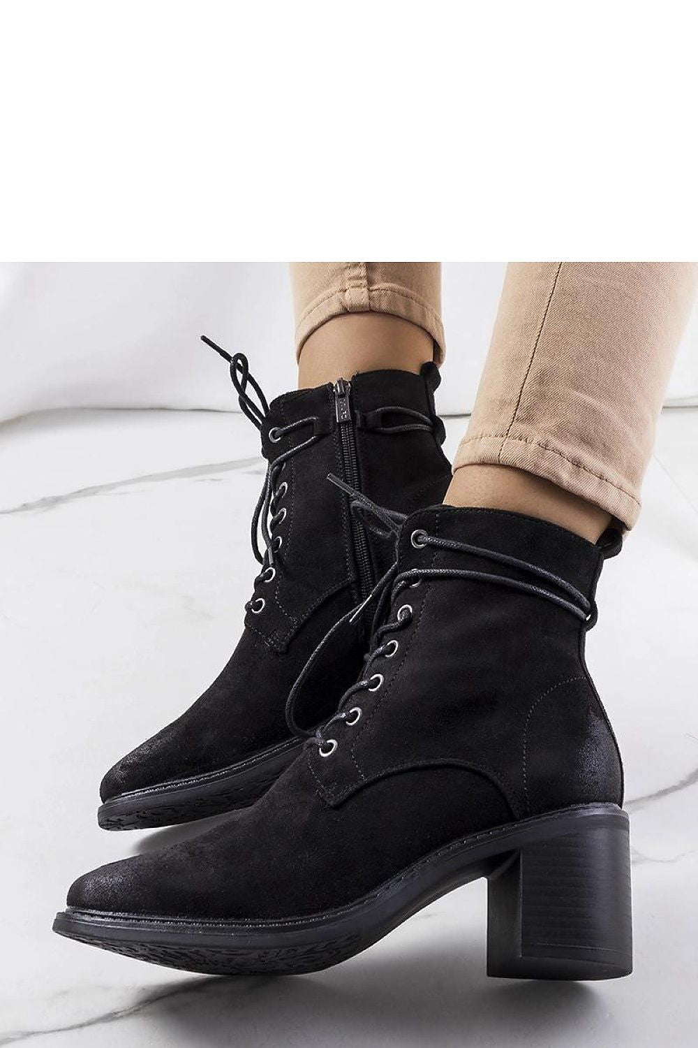  Botine cu toc model 204856 Solea 